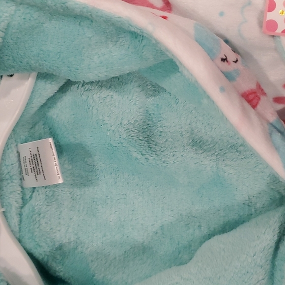 Zak & Zoey Plush Bathrobe Size 0-9 - Picture 3 of 3
